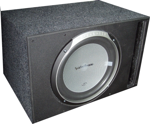   Rockford Fosgate P1S410 vented box